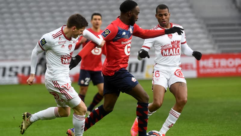 Lille-Brest en direct : Le LOSC pied au plancher, Brest tient bon