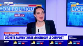 Lyon: 211 tonnes de déchets collectés en 3 mois dans les bornes à compost, "un bilan exceptionnel" pour Isabelle Petiot, en charge de la propreté