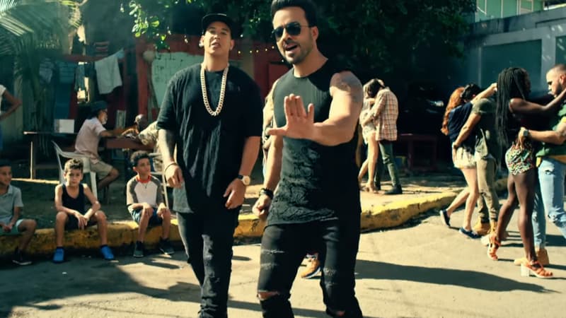 Luis Fonsi et Daddy Yankee dans le clip de "Despacito"