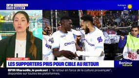 Des cars de supporters marseillais pris pour cible après le match contre Clermont