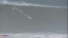 Les vagues sont de retour à Nazaré, au Portugal