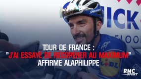 Tour de France : "J’ai essayé de récupérer au maximum" affirme Alaphilippe