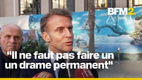 Absence de Donald Trump au sommet de l'Onu : Emmanuel Macron s'est exprimé à Nice