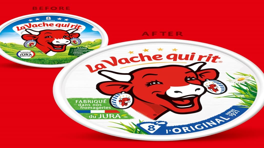 La Vache Qui Rit S Offre Une Nouvelle Jeunesse En Rafraichissant Son Logo
