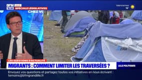 Migrants: Pierre-Henri Dumont, candidat Les Républicains dans la 7e circonscription du Pas-de-Calais, propose d'ouvrir des négociations avec le Royaume-Uni
