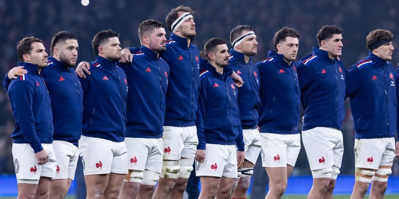 Le XV ce France face à l'Angleterre le 8 février 2025