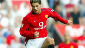 Cristiano Ronaldo à 18 ans à Manchester United 