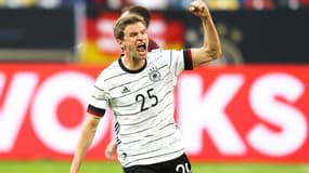 Euro 2021: Thomas Müller avec le maillot de l'Allemagne