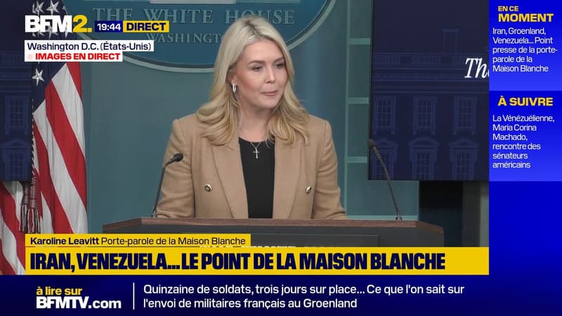Donald Trump "veut que les États-Unis acquièrent le Groenland", confirme la Maison Blanche