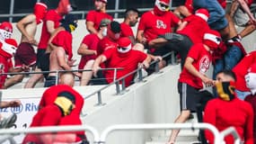 Les supporters de Cologne à Nice le 08/09/2022