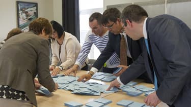 Un bureau de vote à Saint-Pierre-et-Miquelon e n 2017. (Photo d'illustration)