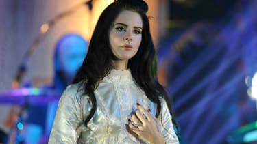 Lana Del Rey sur scène lors d'un concert à Berlin, Allemagne.