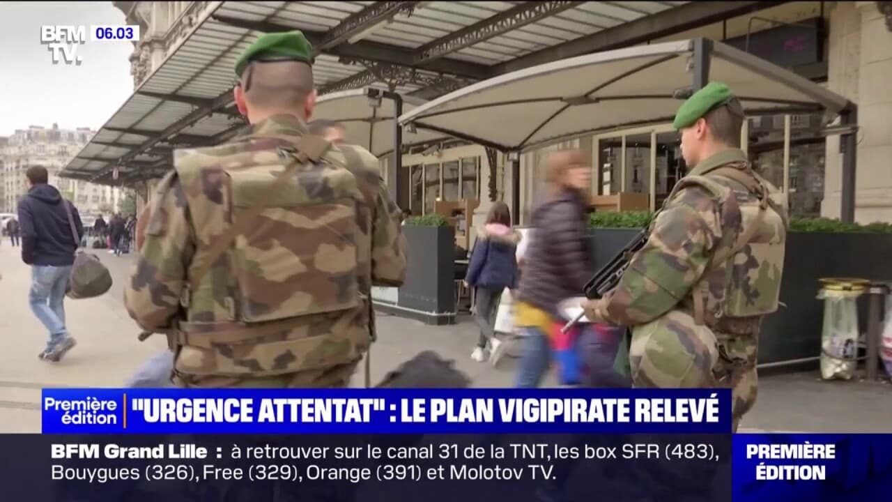 Urgence Attentat Le Plan Vigipirate Relevé à Son Plus Haut Niveau Après Lattaque à Moscou 4218