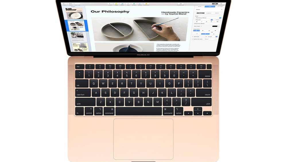 Le MacBook Air (2020) d'Apple