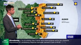 Météo Alsace: un vendredi ensoleillé, jusqu'à 26°C à Strasbourg et 27°C à Colmar