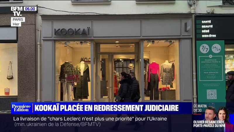 La marque française Kookaï placée en redressement judiciaire
