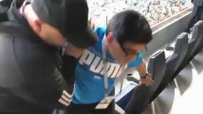 Diego Maradona à la fin de Nigeria-Argentine