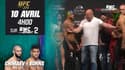 UFC 273 : Le face à face tendu entre Chimaev et Burns avant leur combat