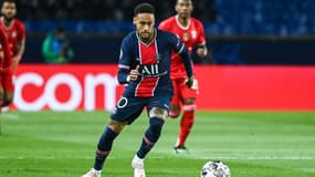 Neymar lors de PSG-Bayern