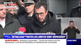 Attaque à la grenade à Grenoble: "On est dans un contexte de trafic et de criminalité organisée", indique Bruno Retailleau