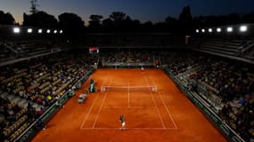 Gilles Simon à Roland-Garros le 24 mai 2022