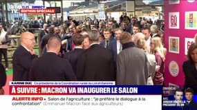 Emmanuel Macron va inaugurer le Salon de l'agriculture sous les huées des agriculteurs 