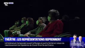 Les représentations de théâtre reprennent dans les zones vertes