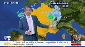 La météo pour ce jeudi 15 février 2018