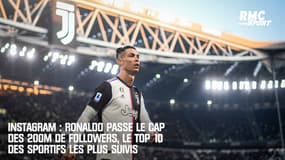 Instagram : Ronaldo passe le cap des 200M de followers, le top 10 des sportifs les plus suivis