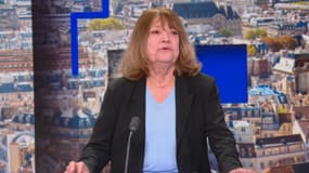 Brigitte Vinatier, mère de Laurent Vinatier, condamné à trois ans de prison en Russie, invitée de BFMTV, le 13 avril 2025
