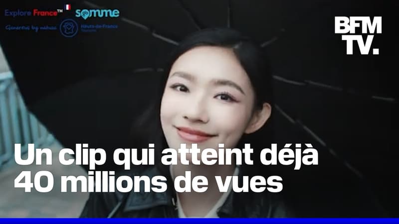 Une star chinoise fait la promotion du département de la Somme dans un clip vidéo qui cumule déjà 40 millions de vues