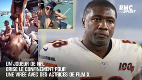 Un joueur de NFL brise le confinement pour une virée avec des actrices de film X