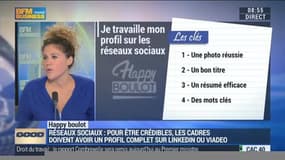 Happy Boulot: Comment construire un bon profil sur les réseaux sociaux ?- 09/09