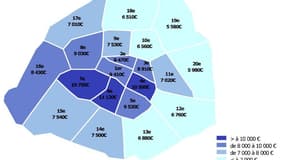 Aucun arrondissement à moins de 5 000 euros/m²