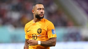Memphis Depay avec les Pays-Bas au Mondial 2022