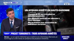 Projet terroriste : trois Afghans arrêtés - 13/10