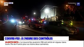 A Paris, les rues désertées avec l'entrée en vigueur du couvre-feu à 18 heures