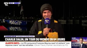 "Du bonheur à l'état pur": Charlie Dalin réagit sur BFMTV après sa victoire au Vendée Globe