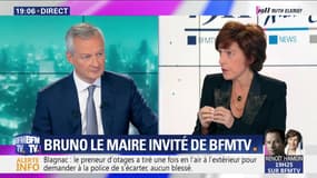 Bruno Le Maire face à Ruth Elkrief