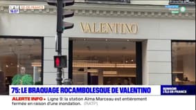 Paris: le braquage de la boutique Valentino a stupéfait les riverains