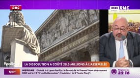 La dissolution a coûté 28,5 millions à l'Assemblée
