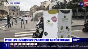 Lyon : les livraisons s'adaptent au télétravail