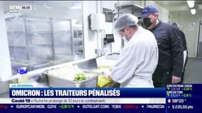 Variant Omicron: les traiteurs pénalisés (entre 40 et 60% d'annulations) 