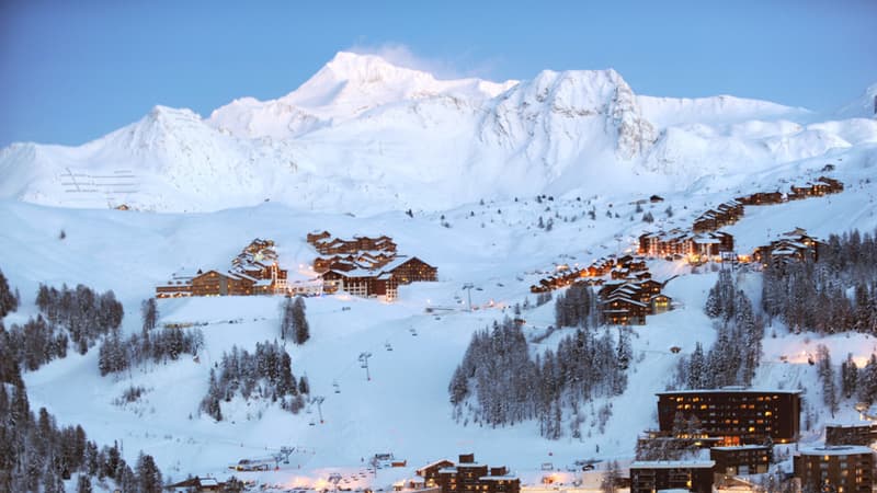 La station de ski de La Plagne, en janvier 2010 (illustration)