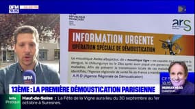Paris: une opération de démoustication organisée dans le 13e après la découverte d'un cas de dengue