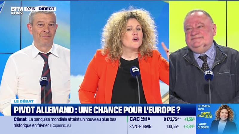 Nicolas Doze face à Jean-Marc Daniel : Pivot allemand, une chance pour l'Europe ? - 06/03