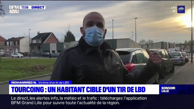 Tourcoing: victime d'un tir de LBD, alors qu'il se promenait en bas de chez lui, un habitant porte plainte