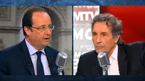 Sur BFMTV et RMC, ce mardi matin, François Hollande a reconnu des "difficultés d'adaptation" de la réforme des rythmes scolaires.