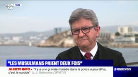 Jean-Luc Mélenchon sur la plainte contre Audrey Pulvar: "M. Darmanin est un malin, sa plainte n'avait aucune chance d'aboutir"