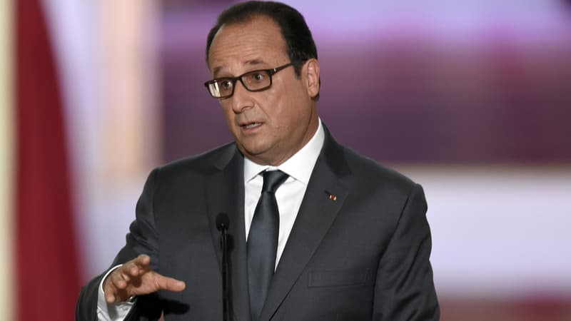 François Hollande, président de la République